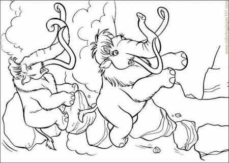 Coloring Pages Ice Age 09 (Cartoons > Ice Age) - free printable 