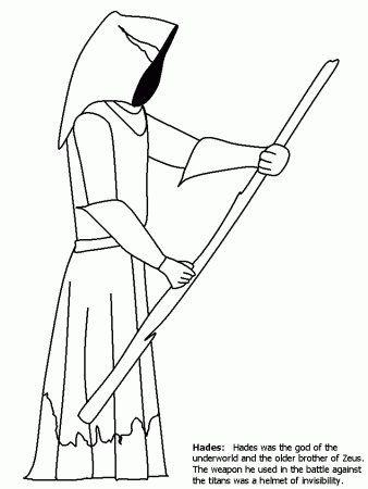 Athena Greek Coloring Pages & Coloring Book