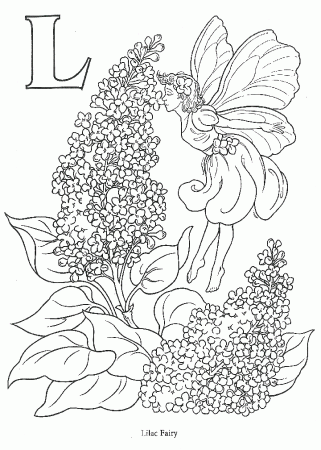 Free Printable Coloring Pages Of Fairies