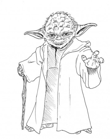 Jedi Knights And Yoda Movie Yoda Coloring Pages For Kids Yoda 