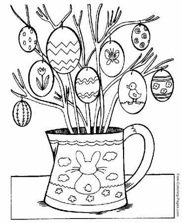 Easter Coloring Pages For Kids Free 293 | Free Printable Coloring 
