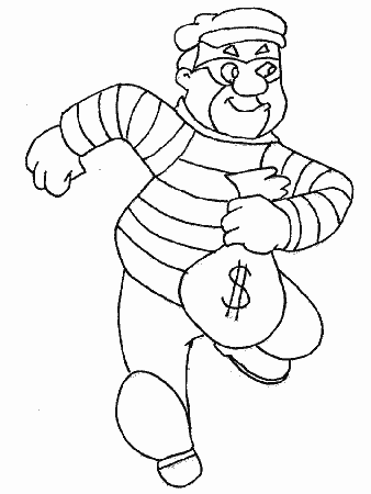 Police # 12 Coloring Pages & Coloring Book