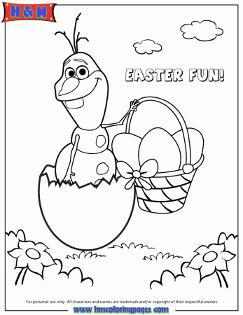 H & M Coloring Pages