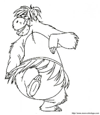 coloring The jungle book, page the jungle book to color