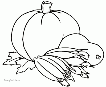 Child Thanksgiving coloring pages to print 019