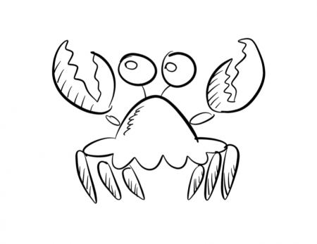 hermit crab coloring page : Printable Coloring Sheet ~ Anbu 