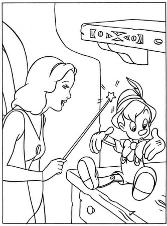 Pinocchio Coloring Page ~ Child Coloring