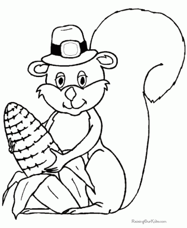 Thanksgiving Coloring Pages - Free Printable Coloring Pages | Free 