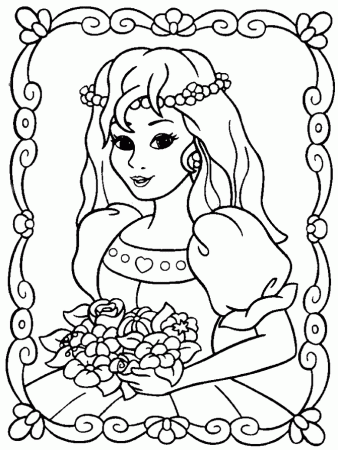 Coloring Book Pages Princess - Free Printable Coloring Pages 