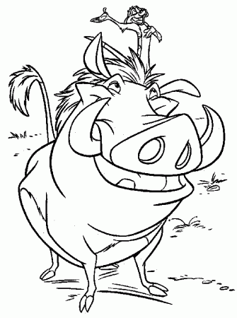 Lion King - Lion Coloring Pages : Coloring Pages for Kids 