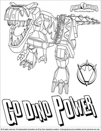 Power Rangers coloring pages in the Coloring Library