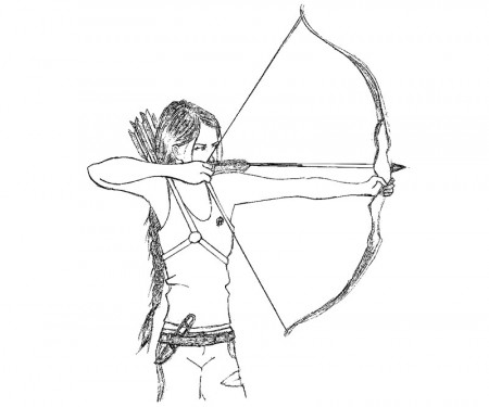 7 The Hunger Games Coloring Page